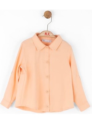 Nk Kids Kız Bebek Salmon Gömlek