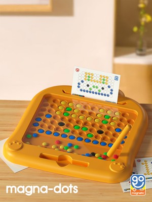 Go Toys Manyetik Kodlama Tableti Turuncu Eğitici İçerik ile 1+ Yaş için Strateji ve Zeka Geliştirici Oyun