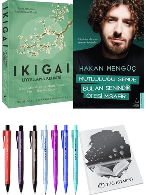 Ikigai  Uygulama Rehberi ve Mutluluğu Sende Bulan Senindir, Ötesi Misafir