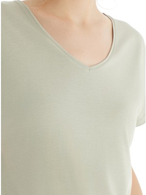 Blackspade Kadın T-Shirt 60562 - Yeşil