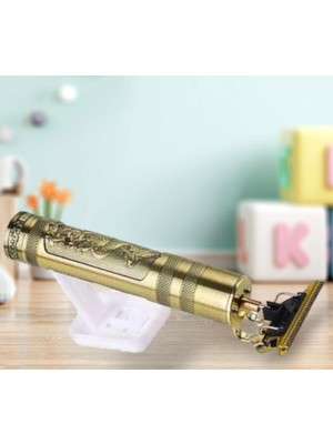 4 Farklı Kesim Uç Çelik Gövde Ve Ejderha Işlemeli Profesyonel Dragon Tıraş Makinesi