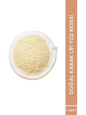 Gülhanya Doğal Kabak Lifi Yüz Kesesi