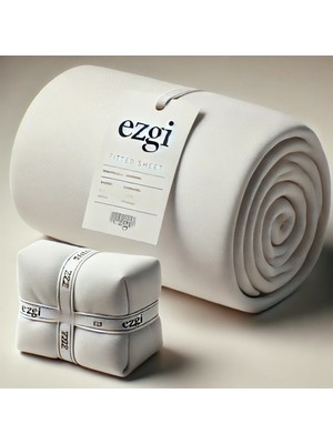 Ezgi 140'LIK Yataklar Için 140 x 200 Beyaz Ranforce Lastikli Çarşaf ve Yastık Kılıfı