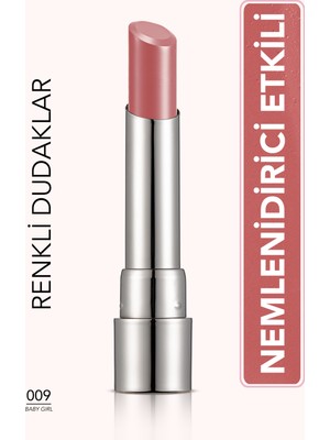 Sheer Up Yarı Saydam Renk Veren Nemlendirici Stick Parlak Ruj (009 Baby Girl) 8682536012072