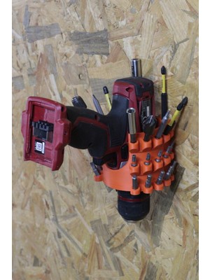 3D Printer Sepeti 32'li Hex Bits Tutucu ve Matkap Askısı