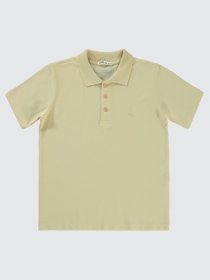 Civil Boys Erkek Çocuk Tişört 10-13 Yaş Taş Rengi