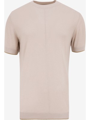 Fabrika Comfort Bisiklet Yaka Basic Düz Taş Erkek Kazak FC5SM-KZK 2049