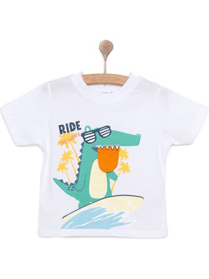 HelloBaby Crocodile Erkek Tshirt Erkek Bebek