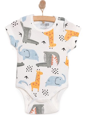 Hellobaby Erkek Kısa Kol Body Erkek Bebek