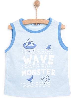 HelloBaby Baby Shark Erkek Atlet Tshirt Erkek Bebek