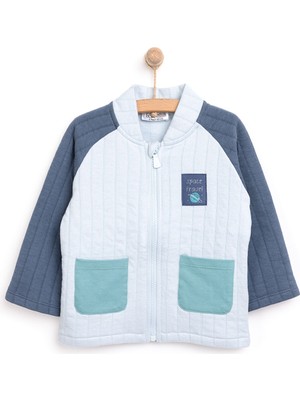 HelloBaby Space Kapüşonlu Hırka Erkek Bebek