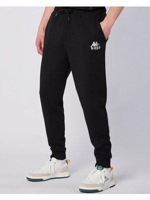 Kappa Fabio Pant Erkek Siyah Regular Fit Eşofman Altı