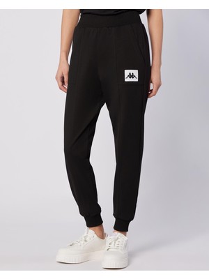 Nady Pant Kadın Siyah Regular Fit Eşofman Altı
