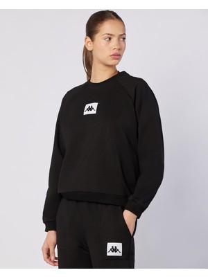 Nady Sweatshirt Kadın Siyah Regular Fit Sweatshirt