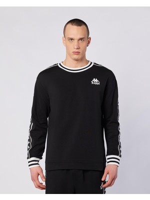 Banda Stars Sweatshirt Erkek Siyah Regular Fit Sweatshirt