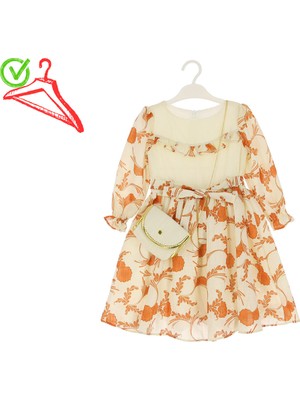 Kız Çocuk Elbise Çantalı