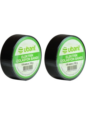 Universal Siyah İzole Bant (Elektrik Bandı)- 2 Adet