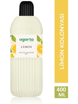 Agarta 80° Limon Kolonya 400 ml Pet Şişe