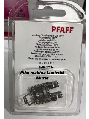 Pfaff 820607096 Pfaff Nakışlama/örme Ayağı