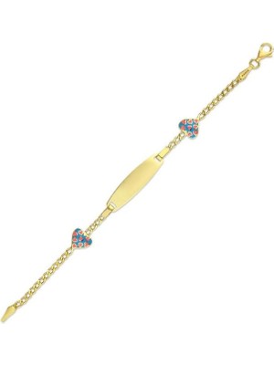 Assos Kalpli Altın Çocuk Künye - 14K - 2.49GR