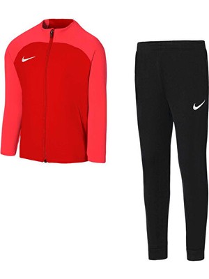 Nike Dri Fit Academy Pro Çocuk Futbol Antrenman Eşofman Takımı DJ3363-657 Kırmızı