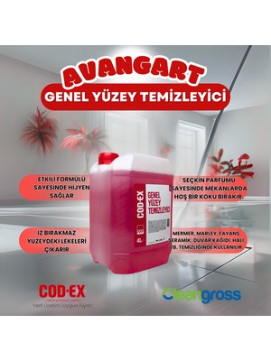 COD-EX Genel Yüzey Temizleyici Avangard 4 L