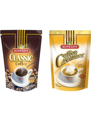Altıncezve Klasik Hazır Kahve 100 gr x Kahve Kreması 200 gr