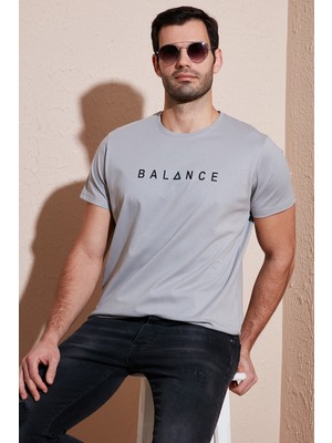 Buratti Pamuklu Slim Fit Bisiklet Yaka T Shirt Erkek T Shirt 541BALANCE