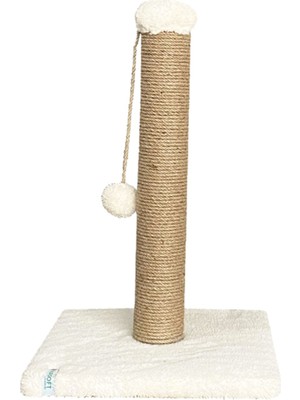 Nursoft Ponponlu Kedi Tırmalama Direği 52 cm  Tırmalama Tahtası