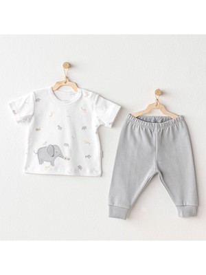 Andywawa Erkek Bebek Takım 2 Parça Set Little King AC25809