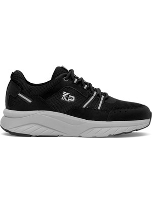 King Paolo H1260 Heman Krakers Erkek Memory Foam Klasik Sneaker Siyah