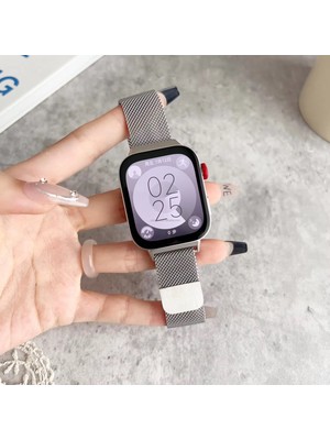 Digizone Huawei Fit 3 Uyumlu Metal Hasır Kordon