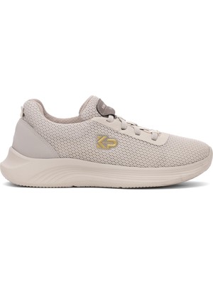 King Paolo H5174 Palmiye Krakers Kadın Klasik Sneaker Bej