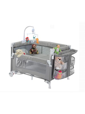 Holmer Maxi Comfort Coolstyle (Anne Yanı-Deluxe Kumaş) Premium Dönenceli Oyun Parkı/anne Yanı 70X110CM