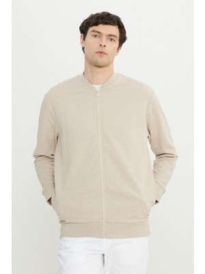 Altınyıldız Classics Pamuklu Standart Fit Normal Kesim Kolej Yaka Yan Cep Sweatshirt