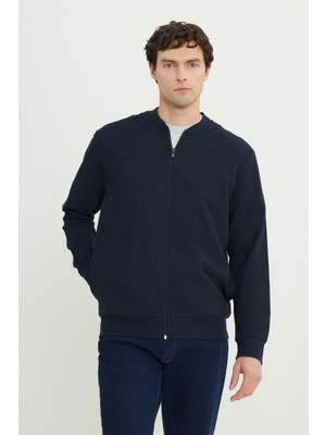 Altınyıldız Classics Pamuklu Standart Fit Normal Kesim Kolej Yaka Yan Cep Sweatshirt