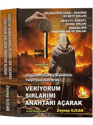 Veriyorum Sırlarımı Anahtar Dualar Zeynep Ilıcan Celcelutiye Duası Kasidesi Esmaül Hüsna 484 Sayfa