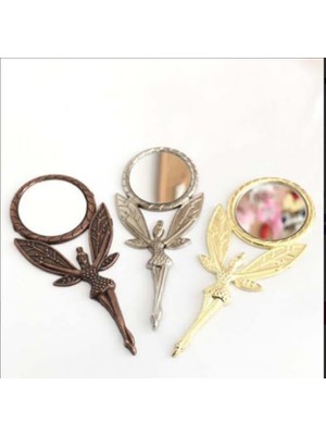 Ipek Hobi Altın Sarı Metal Melek Ayna 25 Li Paket