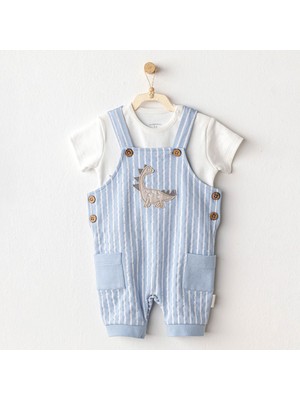 Andywawa Erkek Bebek Salopet Takım Jumpsuit Set AC25914
