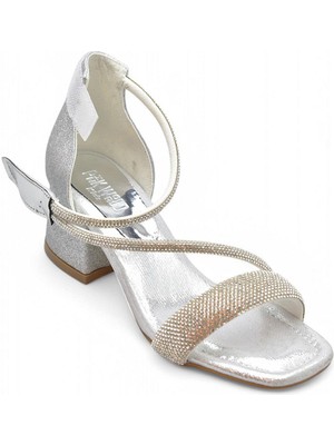 Ayakkabı Burada 355 Abiye Kız Çocuk Topuklu Ayakkabı Kız Çocuk Nişan Abiye Ayakkabısı