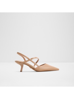 Aldo Cordela Ayakkabı Orta Boy Topuklu - Ekru