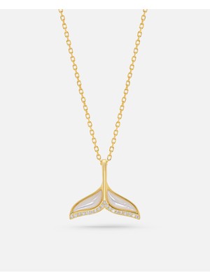 Meks Jewels Gümüş Balık Kuyruğu Kolye