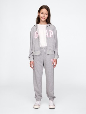 Kız Çocuk B08 Gap Logo Relaxed Havlu Kumaş Jogger Eşofman Altı