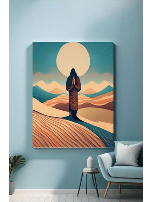 Miyrem  Soyut Kanvas SERISI0031A