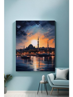 Miyrem  Soyut Kanvas SERISI0078A