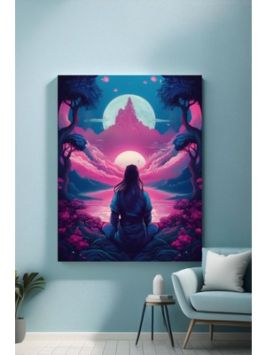 Miyrem  Soyut Kanvas SERISI0032A