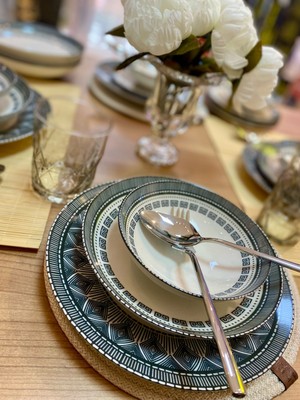 Güral Porselen Azra 24 Parça 6 Kişilik Yemek Takımı