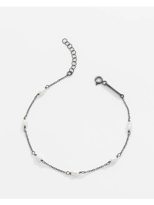 2 Karat Inci Taşlı Gümüş Serenity Bileklik