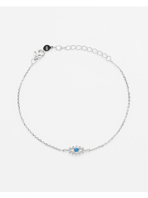 Meks Jewels Gümüş Göz Bileklik