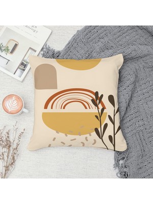 Çift Taraf Baskılı Gizli Di Özel Tasarım Süet Dokulu Kırlent Kılıfı Takımı 168